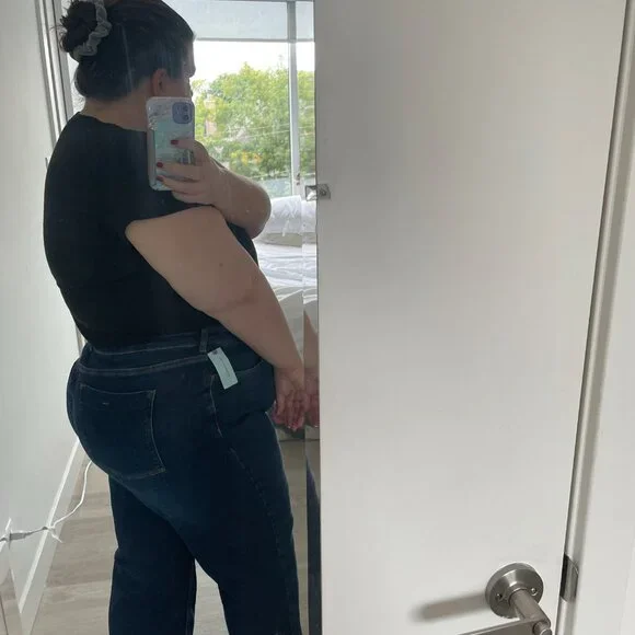 Anthropologie Annie High-Rise Straight-Leg Jeans by Pilcro, Size 20W - Picture 2 of 7